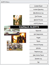 ALERTS Menu